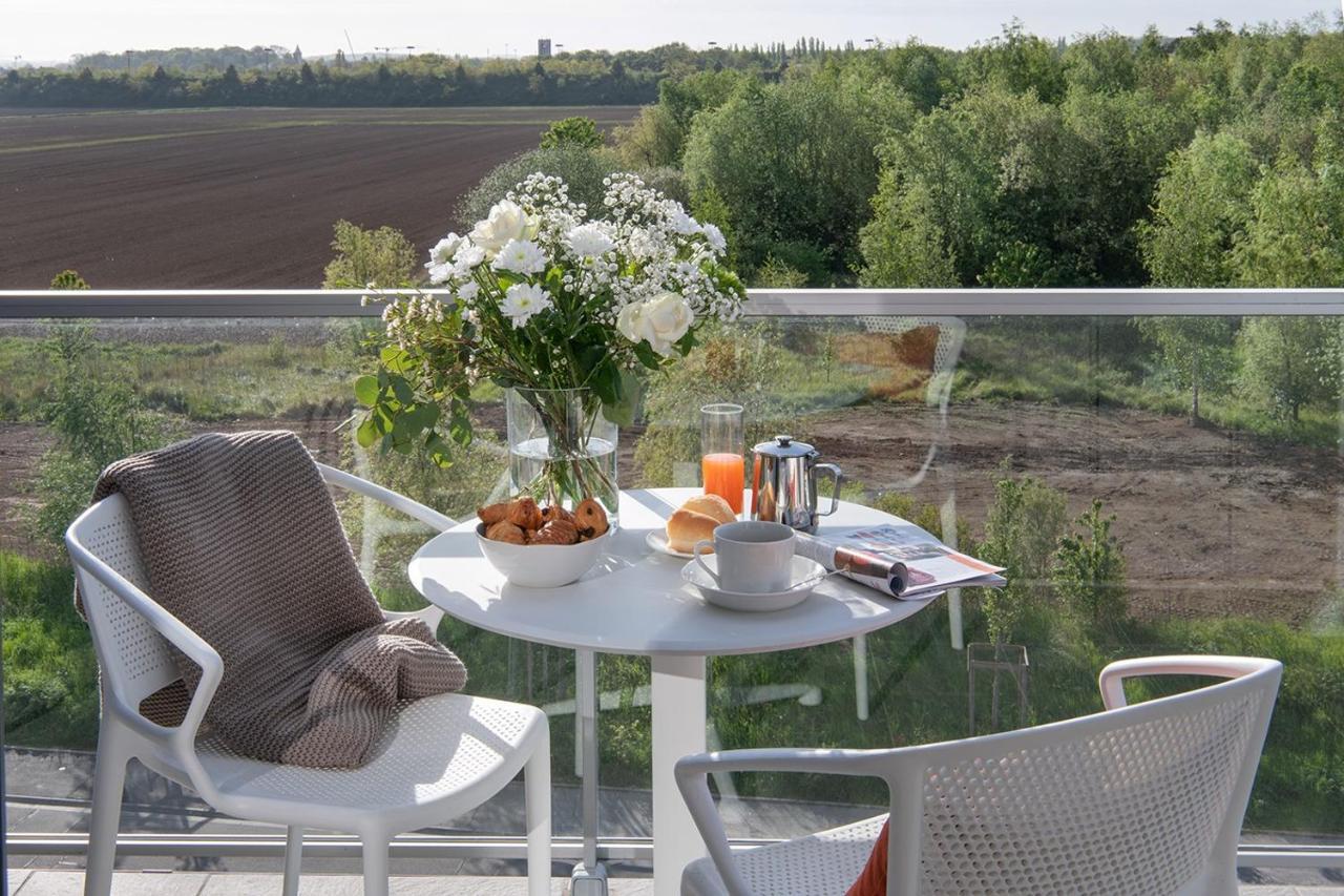 Domitys Le Moulin Des Flandres Aparthotel เลส์แก็ง ภายนอก รูปภาพ